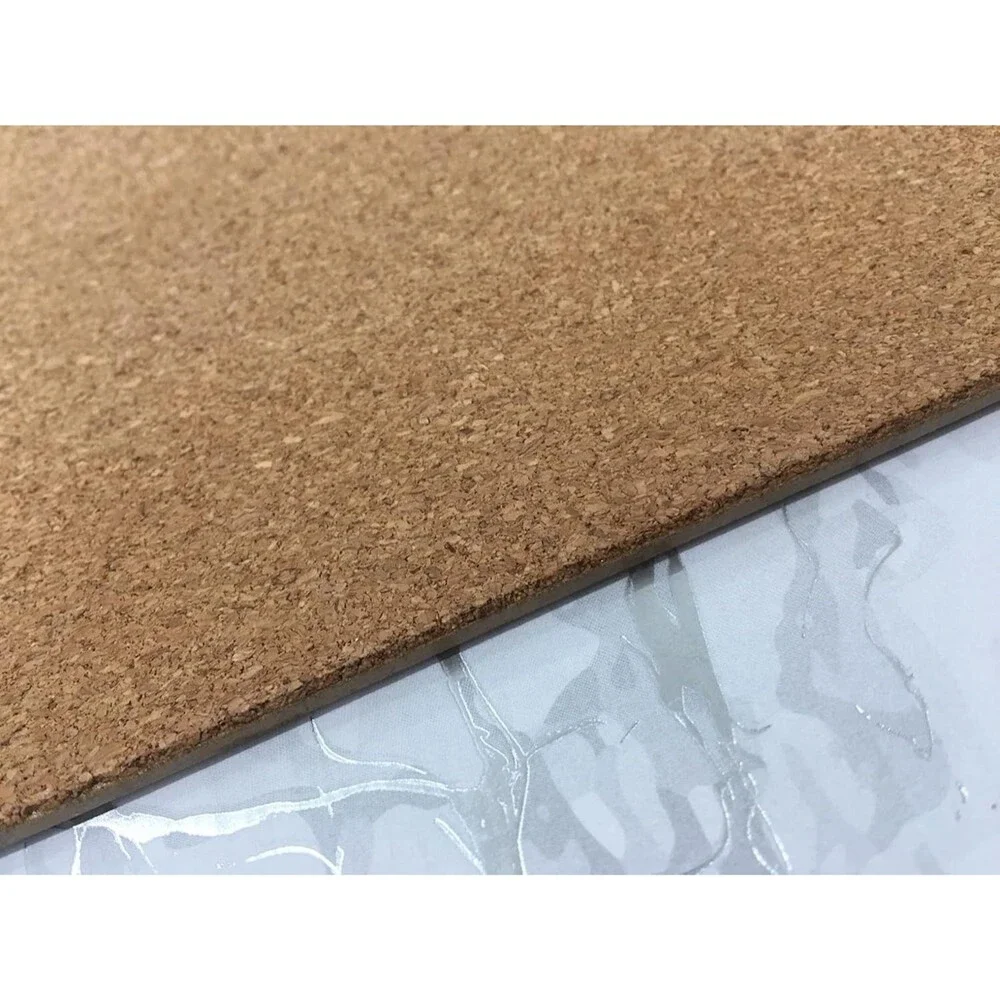 Set of 2 Foiled Granite Thick Cork Heat Resistant Dining Table Placemats 12